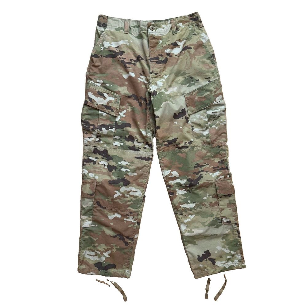 US Army OCP Multicam ACU Combat Camo Pants Trousers Size Medium Regular Military